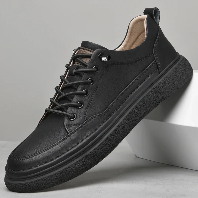 Men Leather Shoes Quality Men's Casual Sneakers Designer Shoes For Man Fashion Leather Sneakers 2025 Breathable Casual Shoes
Men Leather Shoes Quality Men's Casual Sneakers Designer Shoes For Man Fashion Leather Sneakers 2025 Breathable Casual Shoes