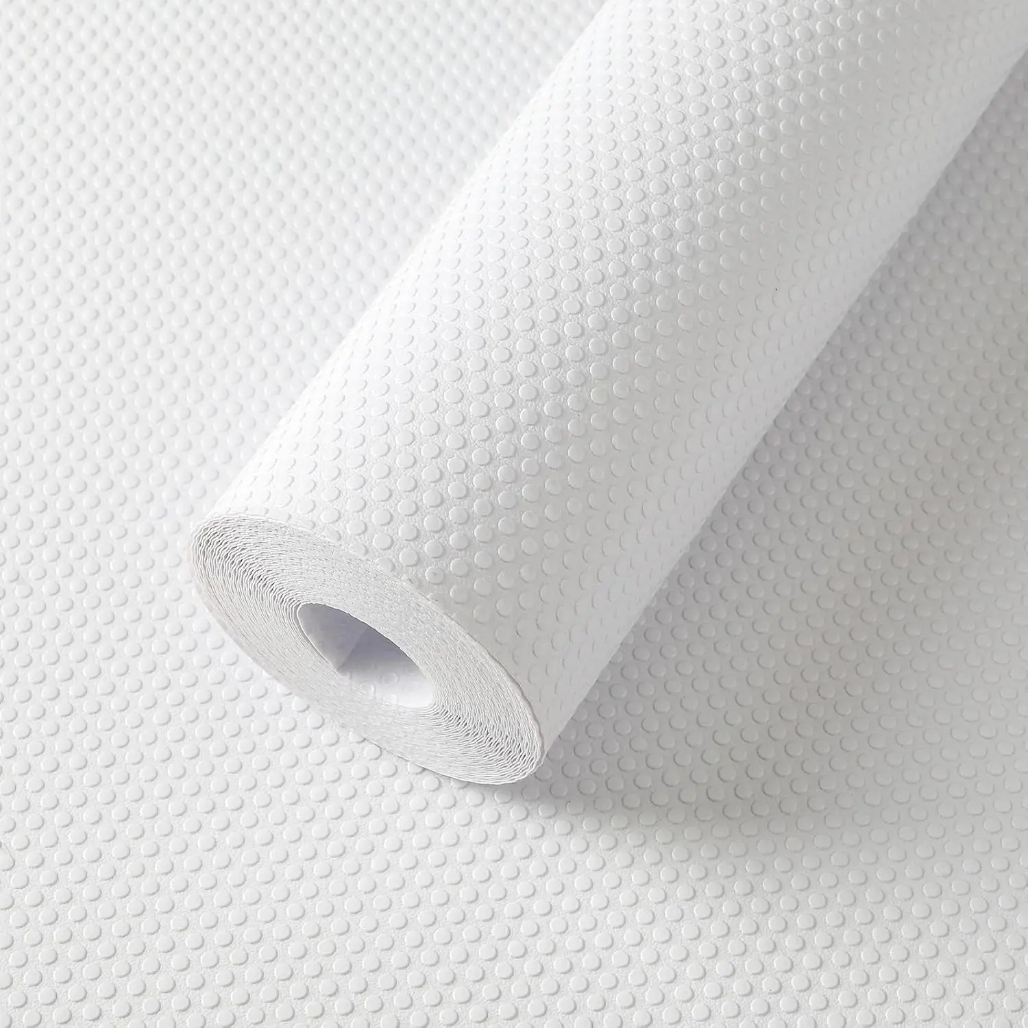 Waterproof Non-Adhesive Shelf Liner - Easy to Cut EVA Mat for Kitchen, Pantry, Cupboard, Drawer - 17.7" x 96" White
Waterproof Non-Adhesive Shelf Liner - Easy to Cut EVA Mat for Kitchen, Pantry, Cupboard, Drawer - 17.7" x 96" White