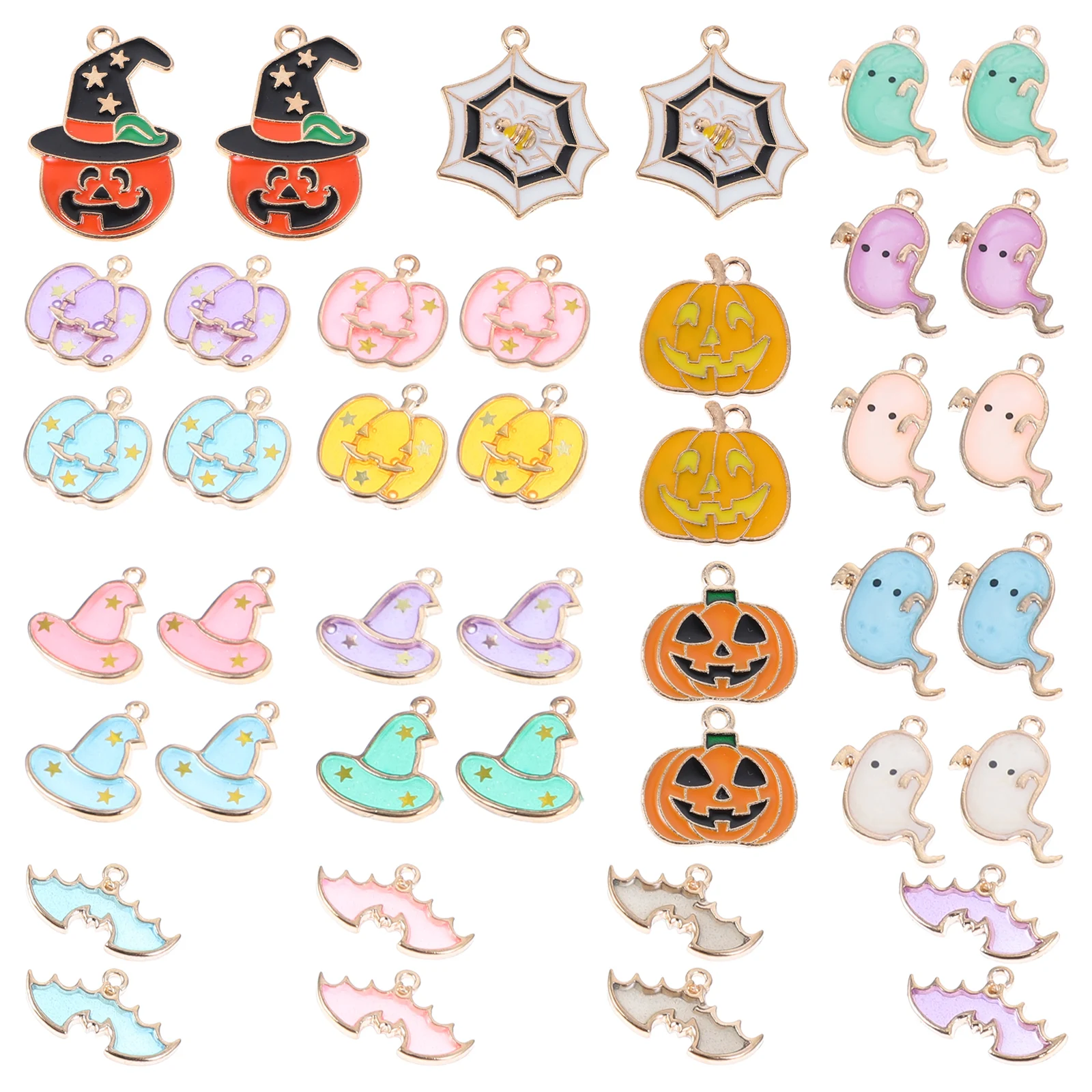 42pcs Pumpkin Hat Charm Jewelry Making Halloween DIY Pendant Alloy Funny Necklace Accessories Handmade Craft Supplies
42pcs Pumpkin Hat Charm Jewelry Making Halloween DIY Pendant Alloy Funny Necklace Accessories Handmade Craft Supplies