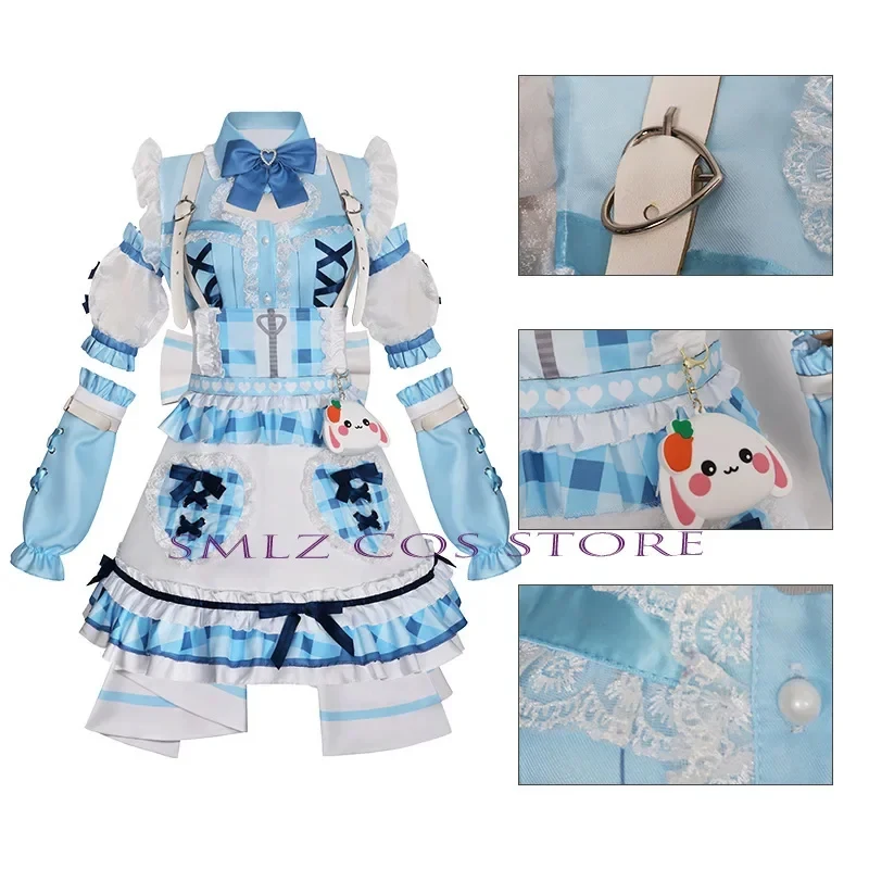 Anime BanG Dream Costume Kurata Mashiro Cosplay Kawaii Baby Blue Jsk Lolita Sweet Furry Dog Hat Jirai Kei Halloween Party ,[6jh
Anime BanG Dream Costume Kurata Mashiro Cosplay Kawaii Baby Blue Jsk Lolita Sweet Furry Dog Hat Jirai Kei Halloween Party ,[6jh