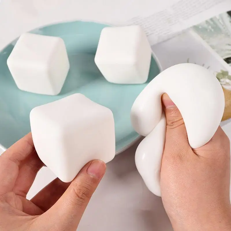 Squishy Tofu Stress Balls Autism Sensory Toys Stress & Anxiety Relief Fidget Toys Dough Water Ball Gifts Bulk for Adults Kids
Squishy Tofu Stress Balls Autism Sensory Toys Stress & Anxiety Relief Fidget Toys Dough Water Ball Gifts Bulk for Adults Kids