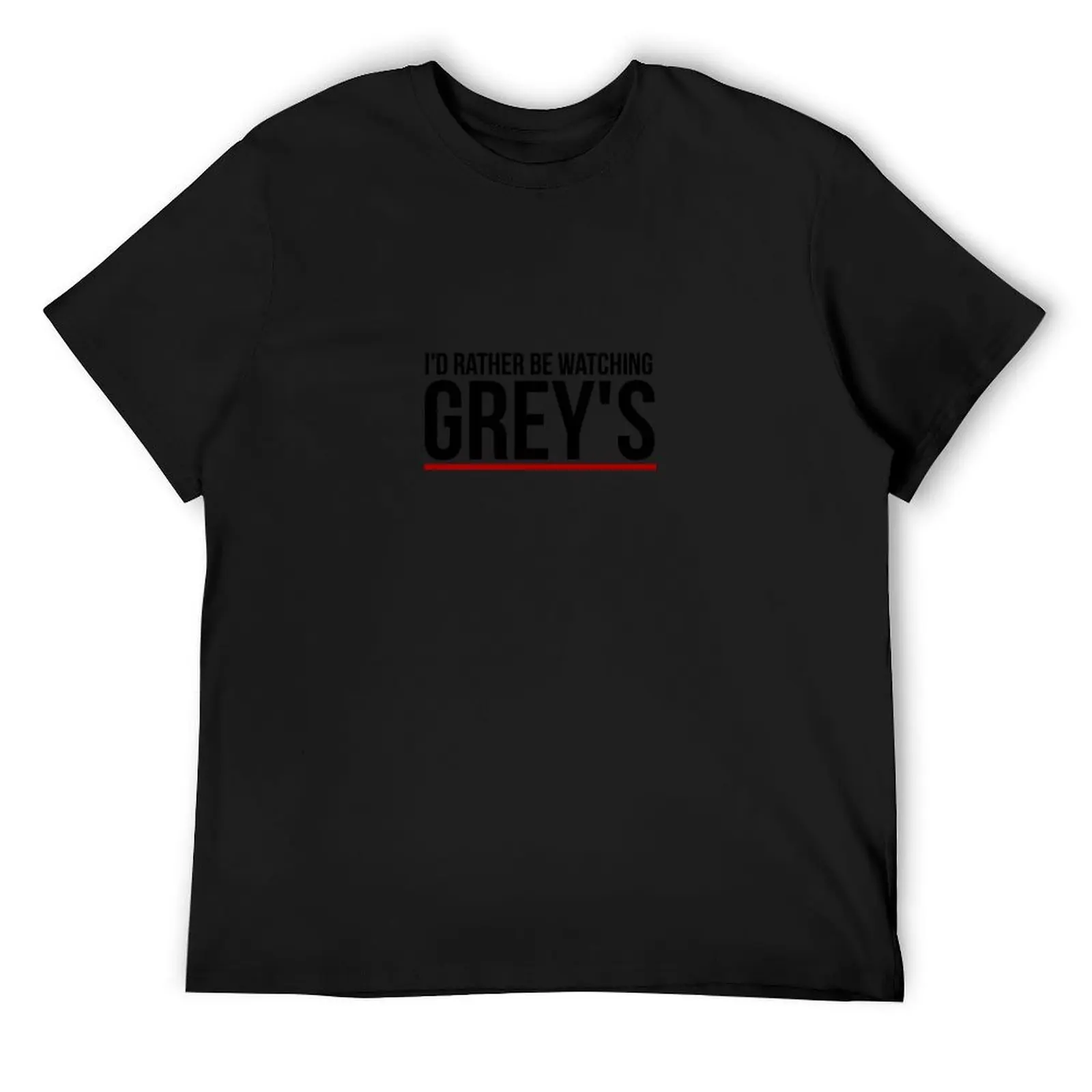 rather be watching grey's T-Shirt funny costumes Anime t-shirt sports fans men clothes
rather be watching grey's T-Shirt funny costumes Anime t-shirt sports fans men clothes