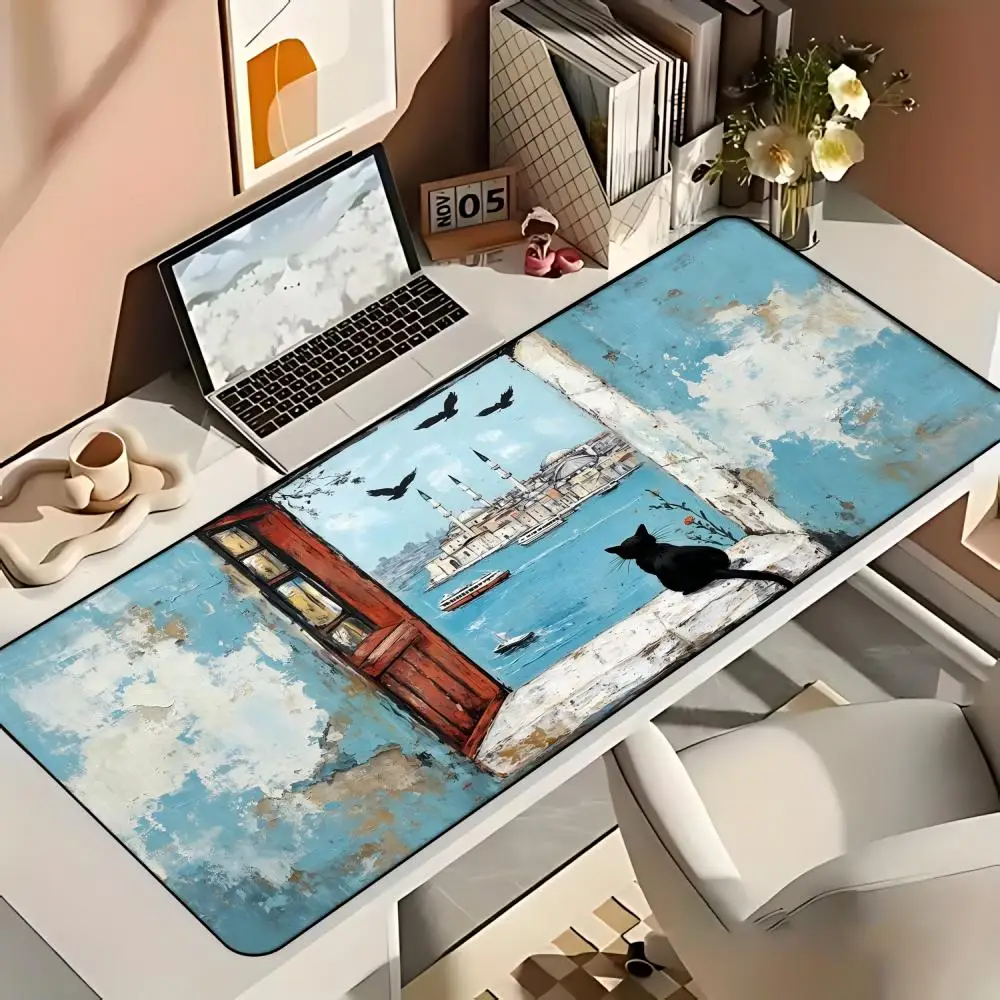 Mouse Pad British scenery colorful bus Large Gaming Extended Pads Mousepad XXL Mousepads Non-slip Laptop Tablet Mat PC Playmat
Mouse Pad British scenery colorful bus Large Gaming Extended Pads Mousepad XXL Mousepads Non-slip Laptop Tablet Mat PC Playmat