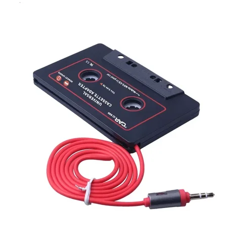 Car stereo tape 3.5 mm auxiliary audio adapter for MP3/MP4, car tape converter