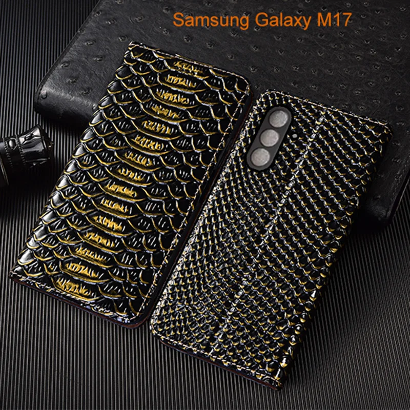 Genuine Leather Flip Case For Samsung Galaxy M07 M17 Phone Cover Card Cases Dragon Scale Handmade
Genuine Leather Flip Case For Samsung Galaxy M07 M17 Phone Cover Card Cases Dragon Scale Handmade