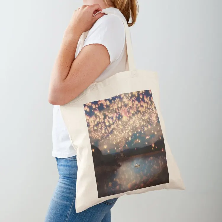 Wish Lanterns for Love Tote Bag Fabric bag Handbags bag luxury women Cloth bags
Wish Lanterns for Love Tote Bag Fabric bag Handbags bag luxury women Cloth bags