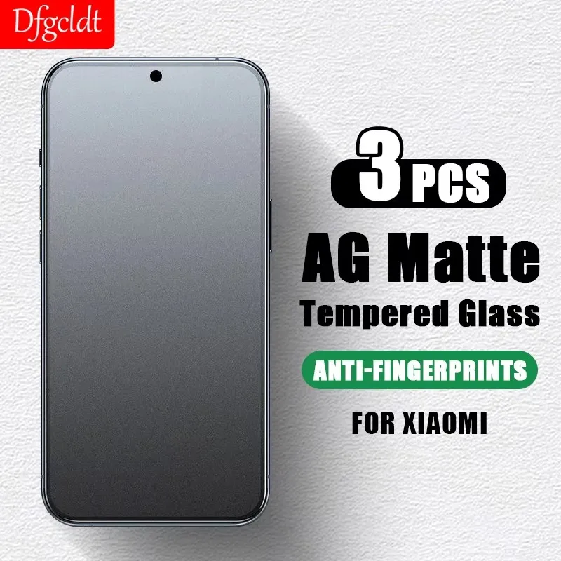 3Piece Anti-Glare Matte Tempered Glass For Xiaomi 14T 13T Pro Screen Protectors For Mi Poco X6 X5 X4 X3 NFC M6 Pro M6 Plus Glass
3Piece Anti-Glare Matte Tempered Glass For Xiaomi 14T 13T Pro Screen Protectors For Mi Poco X6 X5 X4 X3 NFC M6 Pro M6 Plus Glass