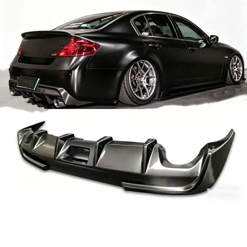 Rear Bumper Diffuser Lip Body Kit Exterior Accessories Fit For Infiniti G25 G37 4-Door Sedan 2009 2010 2011 2012 2013
Rear Bumper Diffuser Lip Body Kit Exterior Accessories Fit For Infiniti G25 G37 4-Door Sedan 2009 2010 2011 2012 2013
