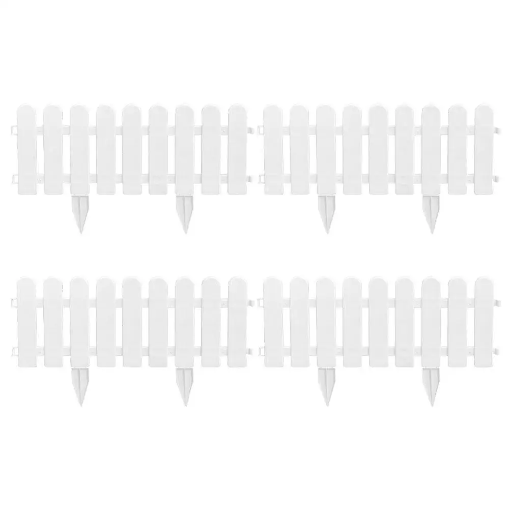 4 Sets 50x20 Plastic Yard Barrier Reusable Durable White Color Easy Decorative Fence Adjustment Decorative Fence
4 Sets 50x20 Plastic Yard Barrier Reusable Durable White Color Easy Decorative Fence Adjustment Decorative Fence