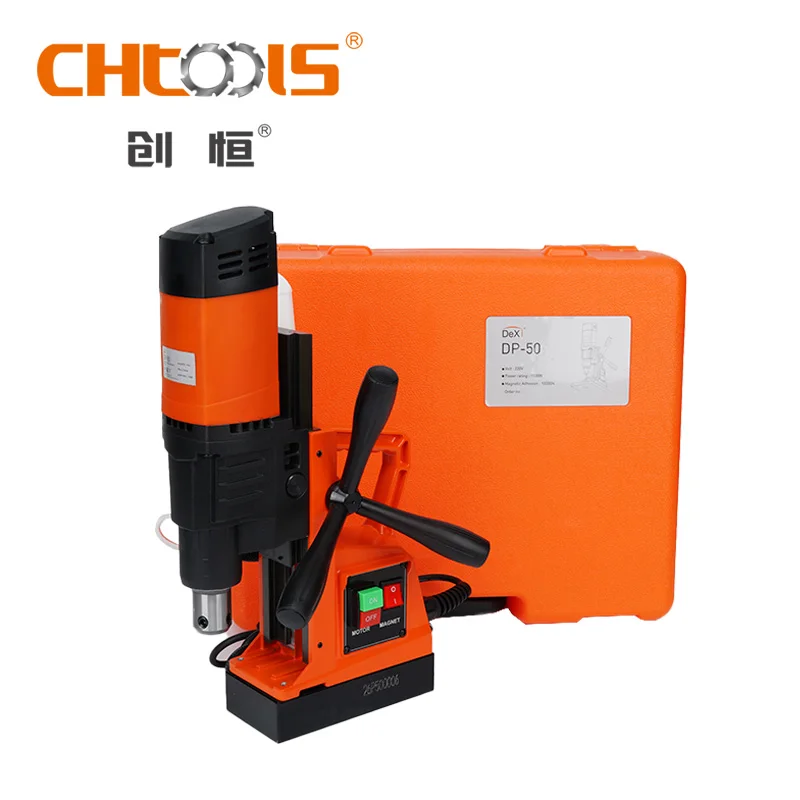 CHTOOLS Chinese Factory Professional Lightweight Mag Drilling Machine With High Drilling Effciency
CHTOOLS Chinese Factory Professional Lightweight Mag Drilling Machine With High Drilling Effciency