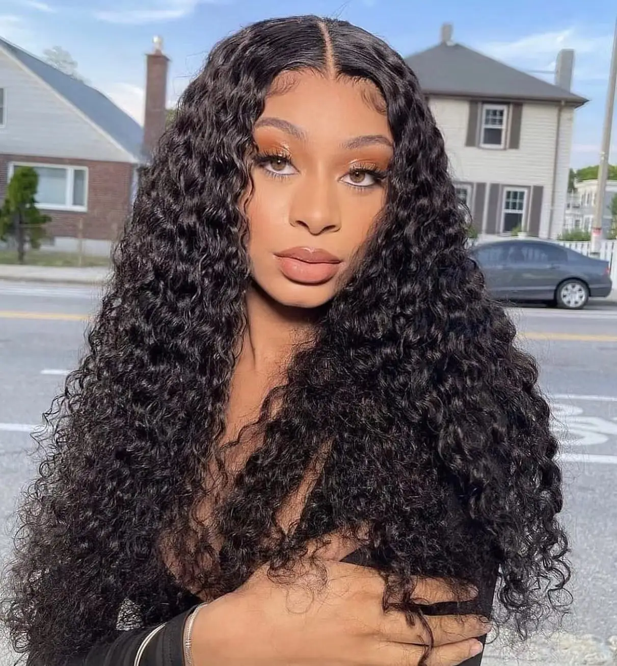 Deep Wave 5x5 HD Lace Closure Wig 100% Remy Human Hair Mongolian Hair Wholesale Price
Deep Wave 5x5 HD Lace Closure Wig 100% Remy Human Hair Mongolian Hair Wholesale Price