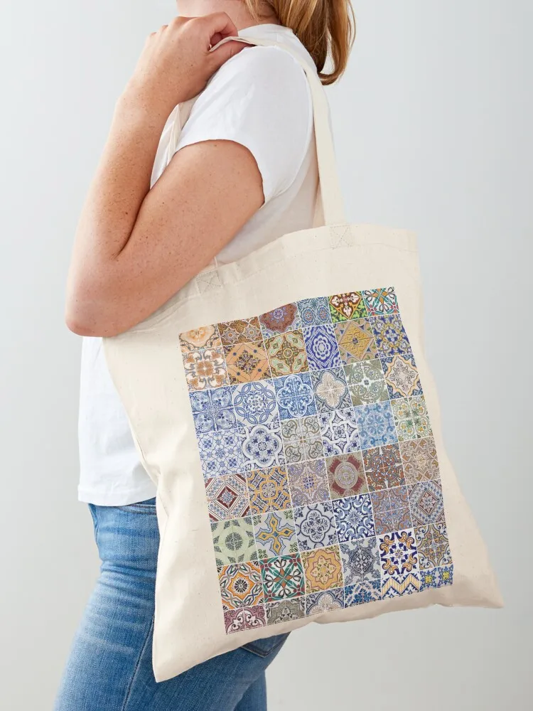 Set of 48 ceramic tiles patterns Tote Bag tote bag custom Customizable tote bag university shopper great
Set of 48 ceramic tiles patterns Tote Bag tote bag custom Customizable tote bag university shopper great