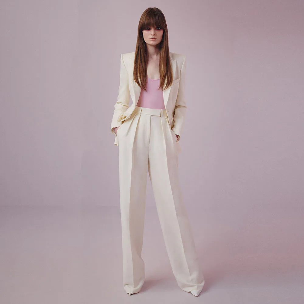 Fashion Women 's Suit One Button Peak Lapel two pieces Jacket Pants Blazer Set Smart Slim Fit Office Daily Life Female Clothing
Fashion Women 's Suit One Button Peak Lapel two pieces Jacket Pants Blazer Set Smart Slim Fit Office Daily Life Female Clothing