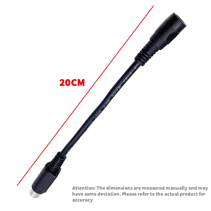 DC Female 5.5*2.1mm to male 3-Pin / 4-Pin Cable Lead For TV LCD VCR power supply conversion is suitable hard disk recorders
DC Female 5.5*2.1mm to male 3-Pin / 4-Pin Cable Lead For TV LCD VCR power supply conversion is suitable hard disk recorders