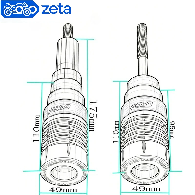 Frame Sliders Crash Protector For BMW F900R F900XR 2020-2025 Motorcycle Frame Sliders Crash Protector Falling Protection
Frame Sliders Crash Protector For BMW F900R F900XR 2020-2025 Motorcycle Frame Sliders Crash Protector Falling Protection