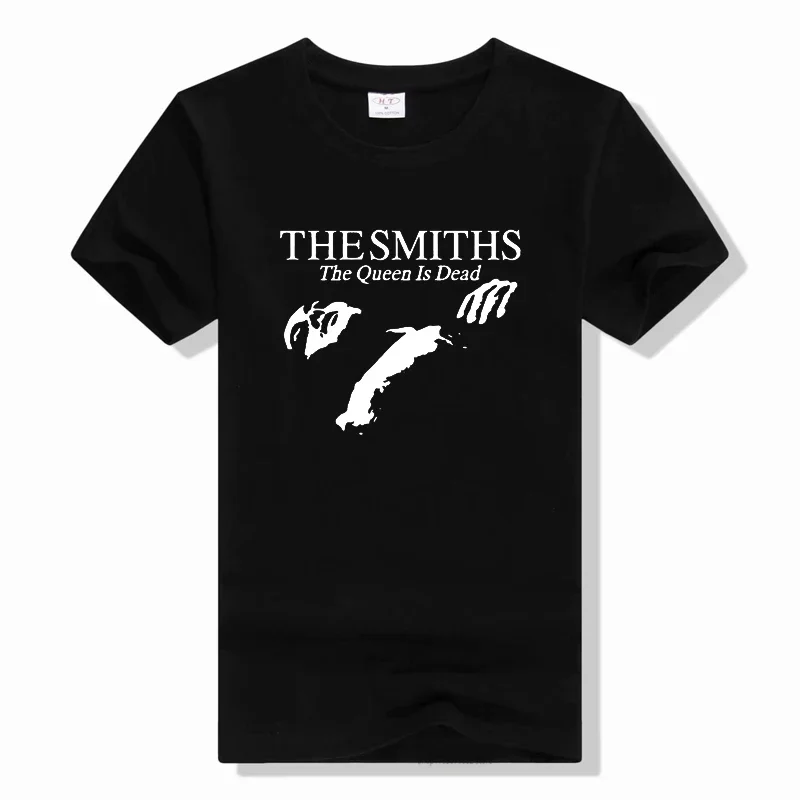 Мужская хлопковая футболка The Smiths The Queen Is Dead, летние топы, футболка с коротким рукавом, повседневные футболки с круглым вырезом
Мужская хлопковая футболка The Smiths The Queen Is Dead, летние топы, футболка с коротким рукавом, повседневные футболки с круглым вырезом
