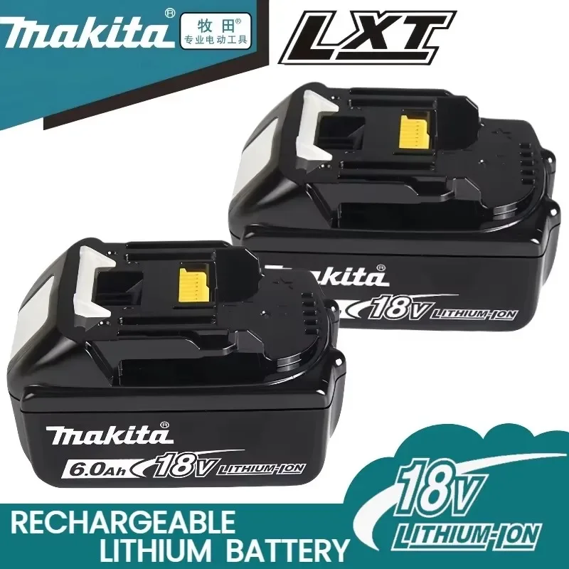 Makita 18V Battery 6AH Li-ion Replacement LXT BL1860B BL1860 BL1850 BL1830 DHP482RFX9 BL1815 LXT400 for Cordless Drills
Makita 18V Battery 6AH Li-ion Replacement LXT BL1860B BL1860 BL1850 BL1830 DHP482RFX9 BL1815 LXT400 for Cordless Drills