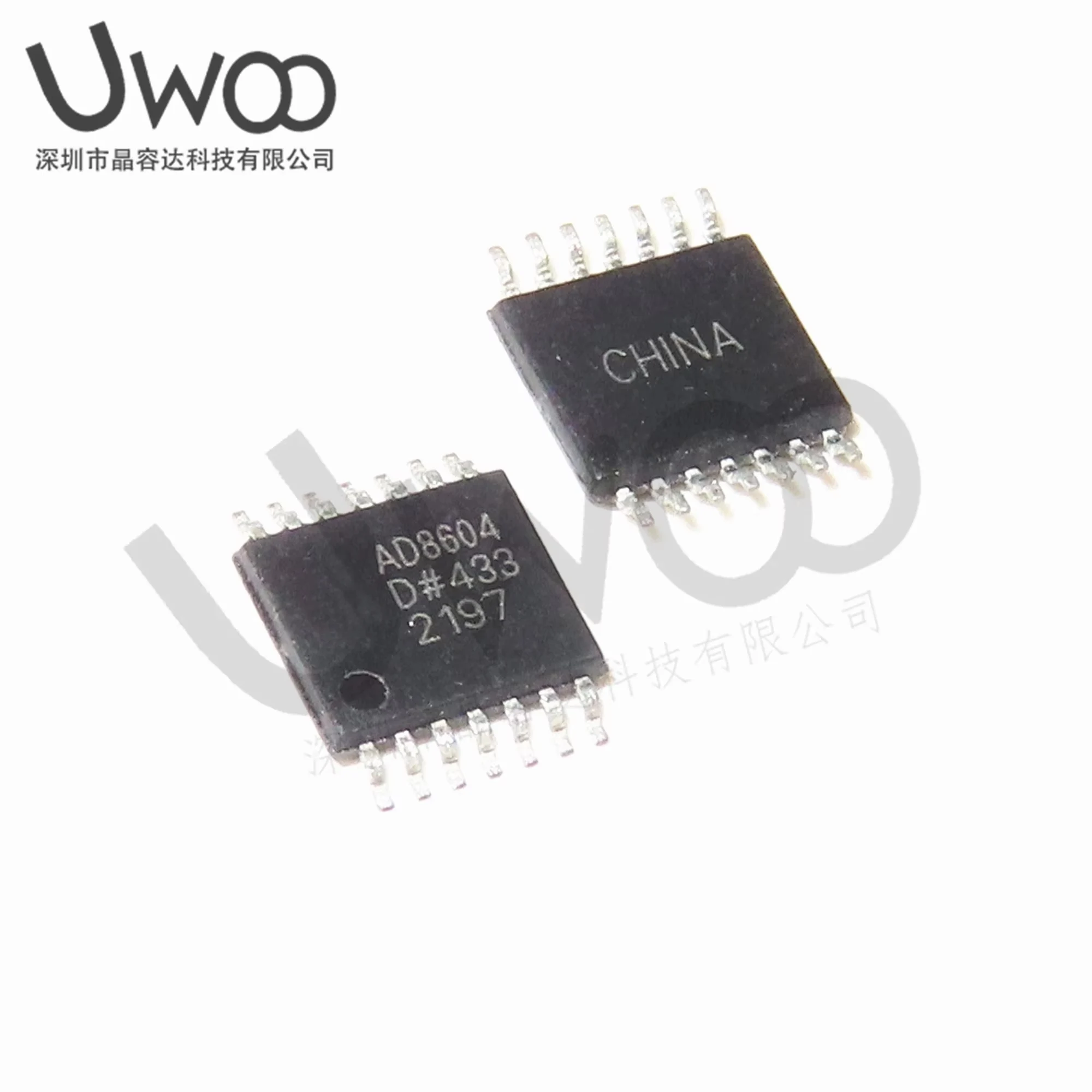 10PCS/Lot Original AD8604DRUZ AD8604D Silkscreen 8604D TSSOP-14 precision amplifier chip
10PCS/Lot Original AD8604DRUZ AD8604D Silkscreen 8604D TSSOP-14 precision amplifier chip