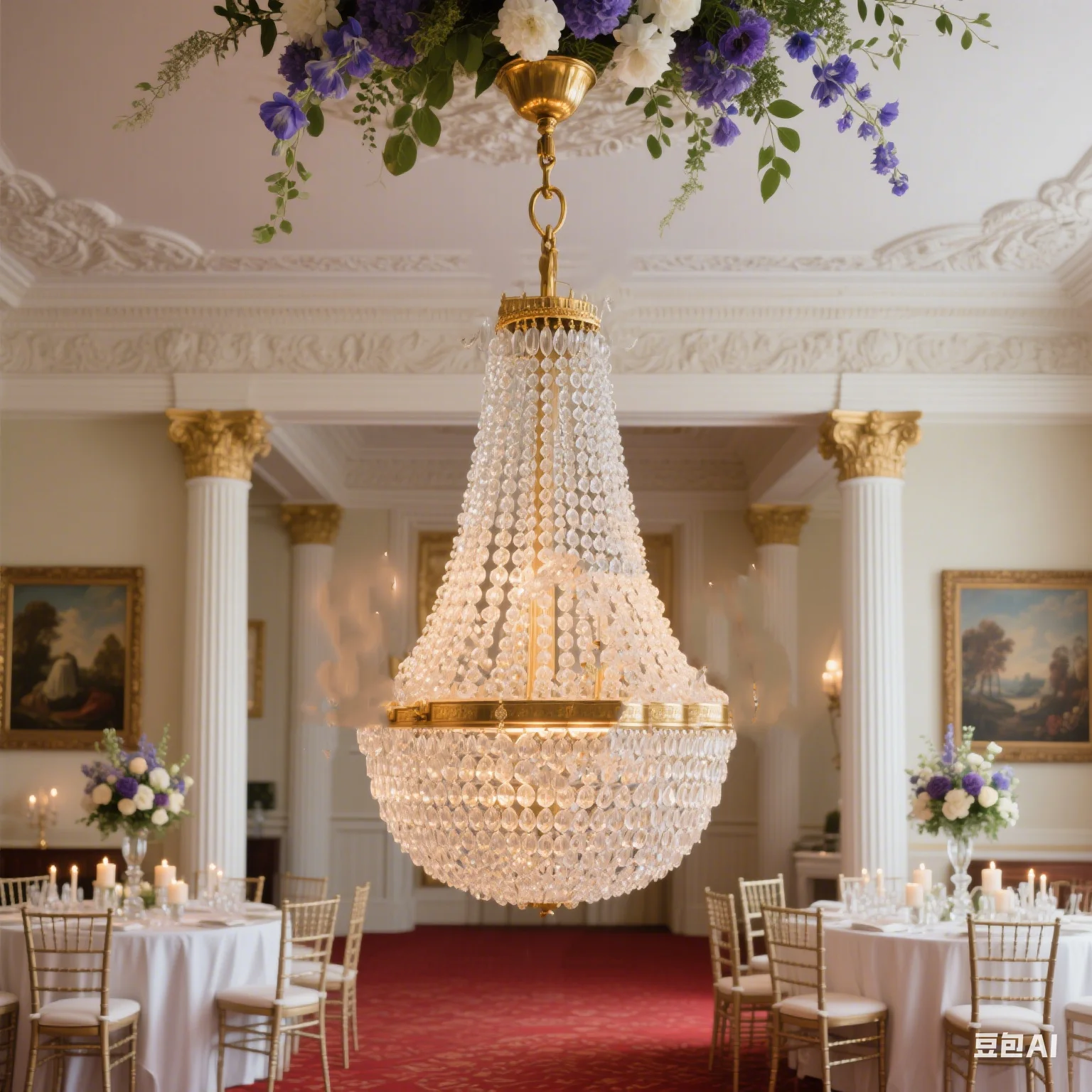 4-10pcs Crystal Bead Curtain Gold Chandelier Pendant Lamp Ceiling Decoration for Wedding Banquet Party Lighting Decoration
4-10pcs Crystal Bead Curtain Gold Chandelier Pendant Lamp Ceiling Decoration for Wedding Banquet Party Lighting Decoration