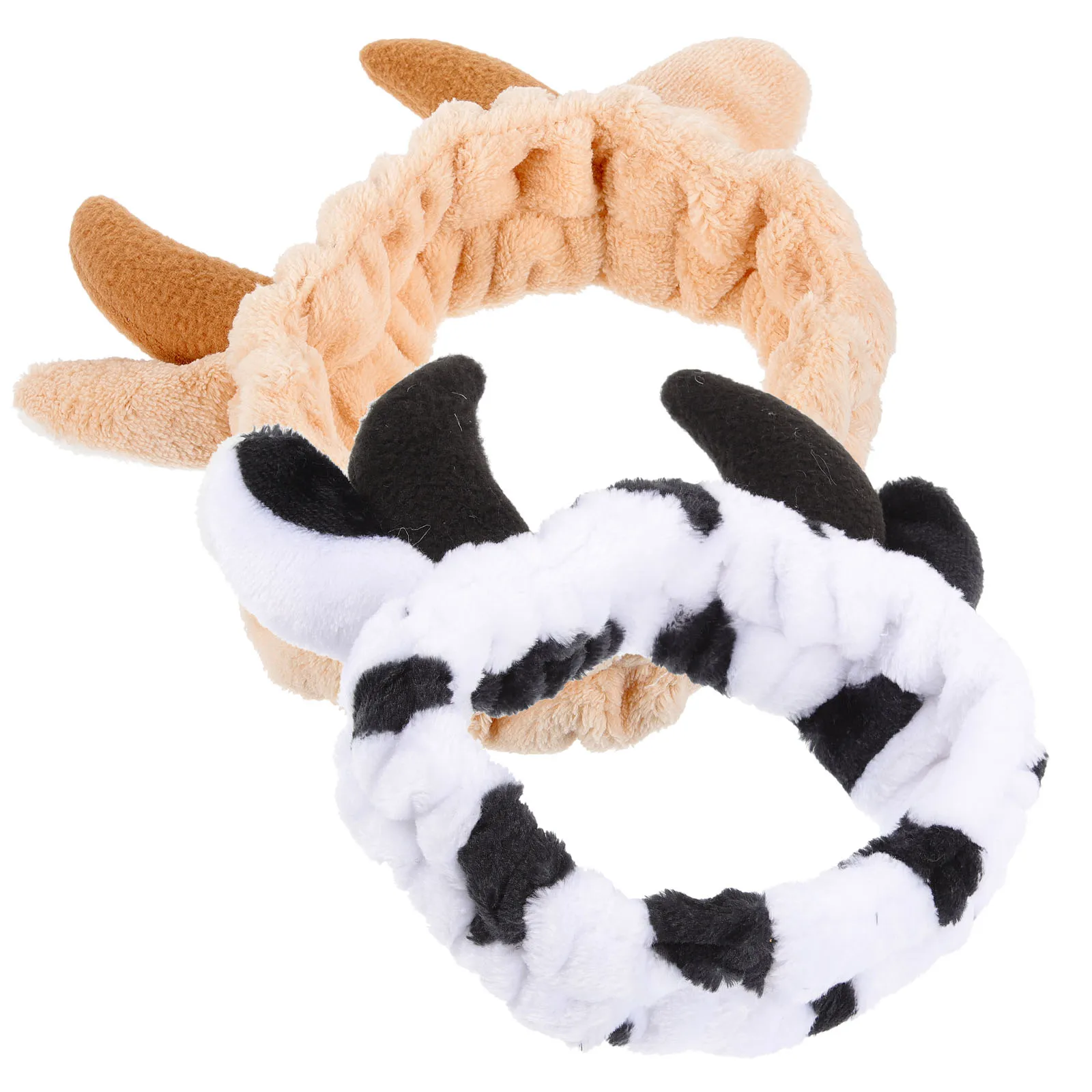 2 pcs Cartoon Cow Horn Headbands Soft Comfortable Elastic Design for Face Washing Women Makeup Spa Hair Accessories
2 pcs Cartoon Cow Horn Headbands Soft Comfortable Elastic Design for Face Washing Women Makeup Spa Hair Accessories