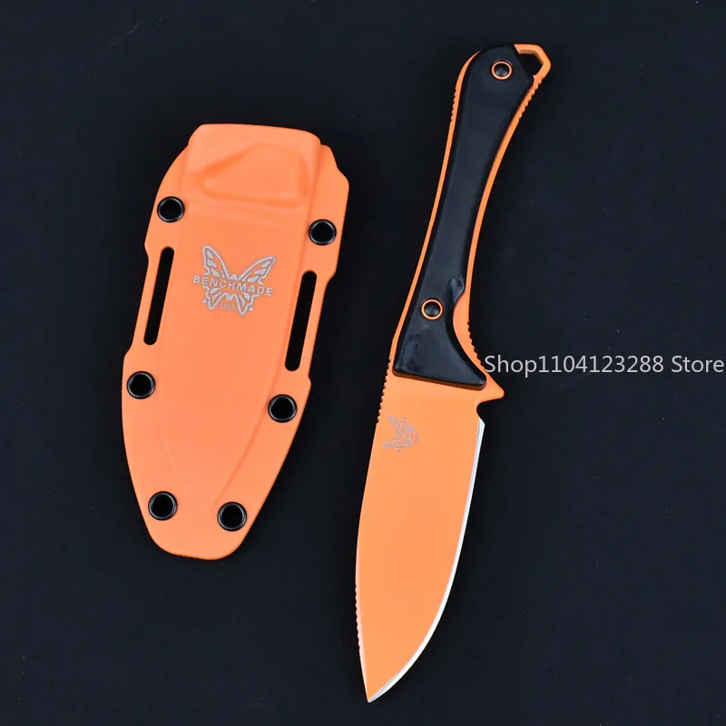 BM 15201 Нож для высоты Нож Staright с D2 лезвиями Нейлоновая ручка из волокна Премиум Открытый незаменимый многоцелевой нож Инструменты Ножны
BM 15201 Нож для высоты Нож Staright с D2 лезвиями Нейлоновая ручка из волокна Премиум Открытый незаменимый многоцелевой нож Инструменты Ножны