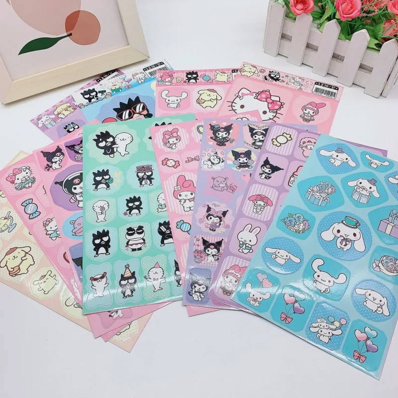 10pack/lot Sanrio Melody Kuromi Kitty Cinnamoroll Stickers Cute Scrapbooking DIY Diary Decorative Sticker Album Stick Label
10pack/lot Sanrio Melody Kuromi Kitty Cinnamoroll Stickers Cute Scrapbooking DIY Diary Decorative Sticker Album Stick Label