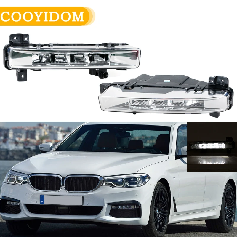 Car Front Bumper Fog Light For BMW 5 Series G30 G31 G38 520i 530i 540i 2016-2020 Daytime Running Lamp 63177349131 63177349132
Car Front Bumper Fog Light For BMW 5 Series G30 G31 G38 520i 530i 540i 2016-2020 Daytime Running Lamp 63177349131 63177349132