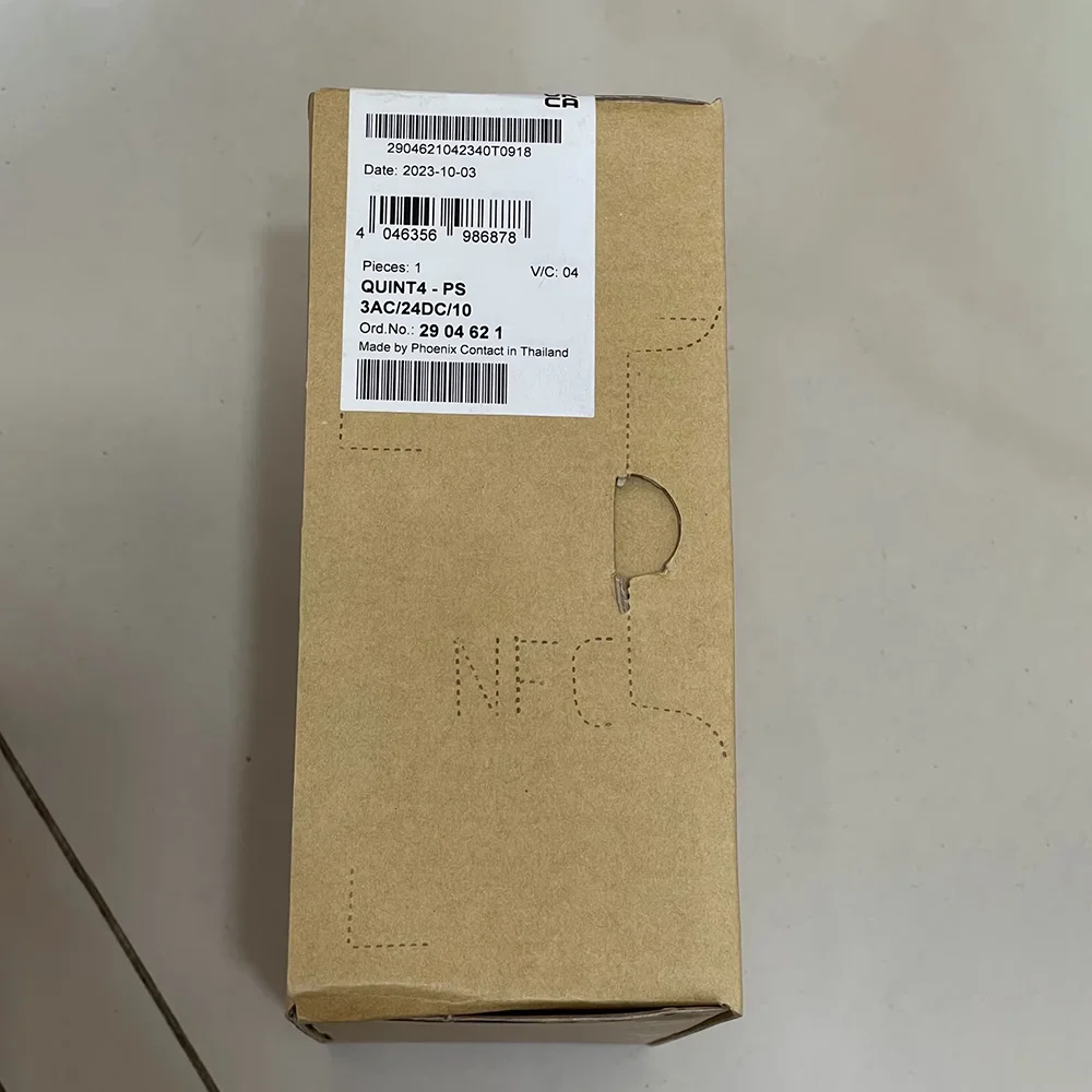 2904621 QUINT4-PS/3AC/24DC/10 QUINT POWER For Phoenix Power Supply Output 24VDC/10A
2904621 QUINT4-PS/3AC/24DC/10 QUINT POWER For Phoenix Power Supply Output 24VDC/10A