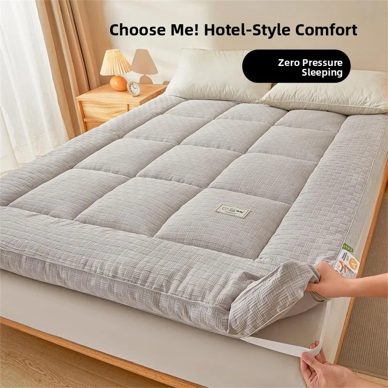 Thickened Soft Mattress Tatami Bed Pad for Home Hotel Bedroom Dormitory Non-Sagging Quilted Mattress Polyester Fiber Filling
Thickened Soft Mattress Tatami Bed Pad for Home Hotel Bedroom Dormitory Non-Sagging Quilted Mattress Polyester Fiber Filling