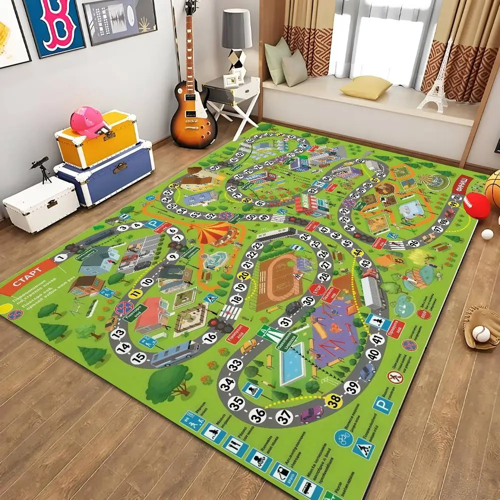 Cartoon Game Carpet Children's Floor Mat Printed Large Carpets Living Room And Bedroom Carpets Bathroom Anti Slip Door MATS Sm
Cartoon Game Carpet Children's Floor Mat Printed Large Carpets Living Room And Bedroom Carpets Bathroom Anti Slip Door MATS Sm