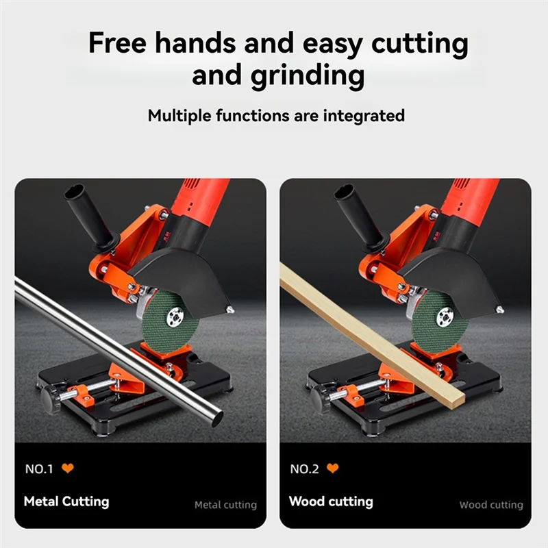 【Superdeals】Angle Grinder Stand Angle Grinder Bracket Holder Support For 115-125 Angle Grinder DIY Cutting Stand Power Tools
【Superdeals】Angle Grinder Stand Angle Grinder Bracket Holder Support For 115-125 Angle Grinder DIY Cutting Stand Power Tools