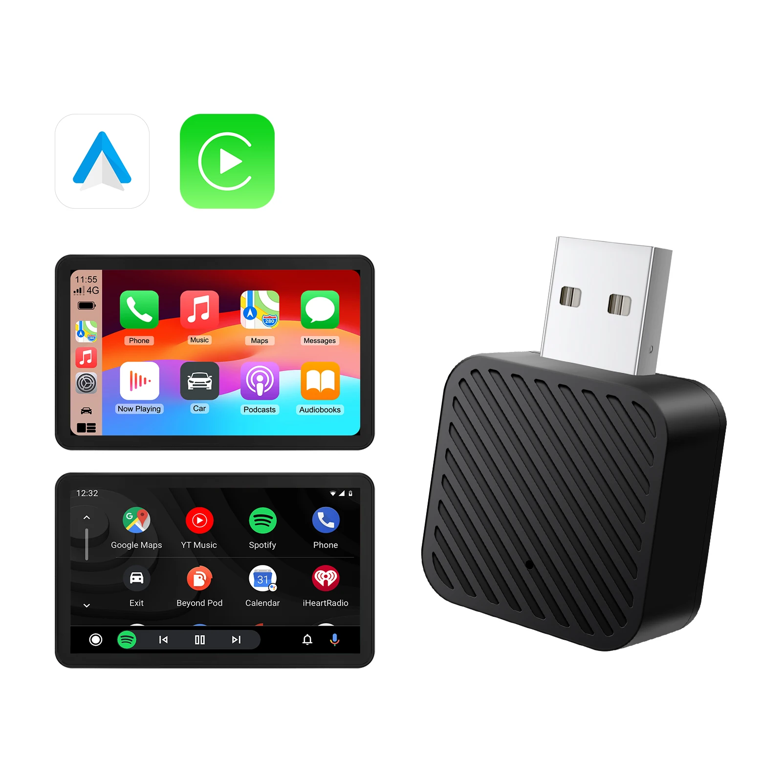 Ezonetronics Wireless CarPlay Android автоматический адаптер для заводского проводного автомобиля, беспроводной CarPlay и Android auto 2 в 1
Ezonetronics Wireless CarPlay Android автоматический адаптер для заводского проводного автомобиля, беспроводной CarPlay и Android auto 2 в 1
