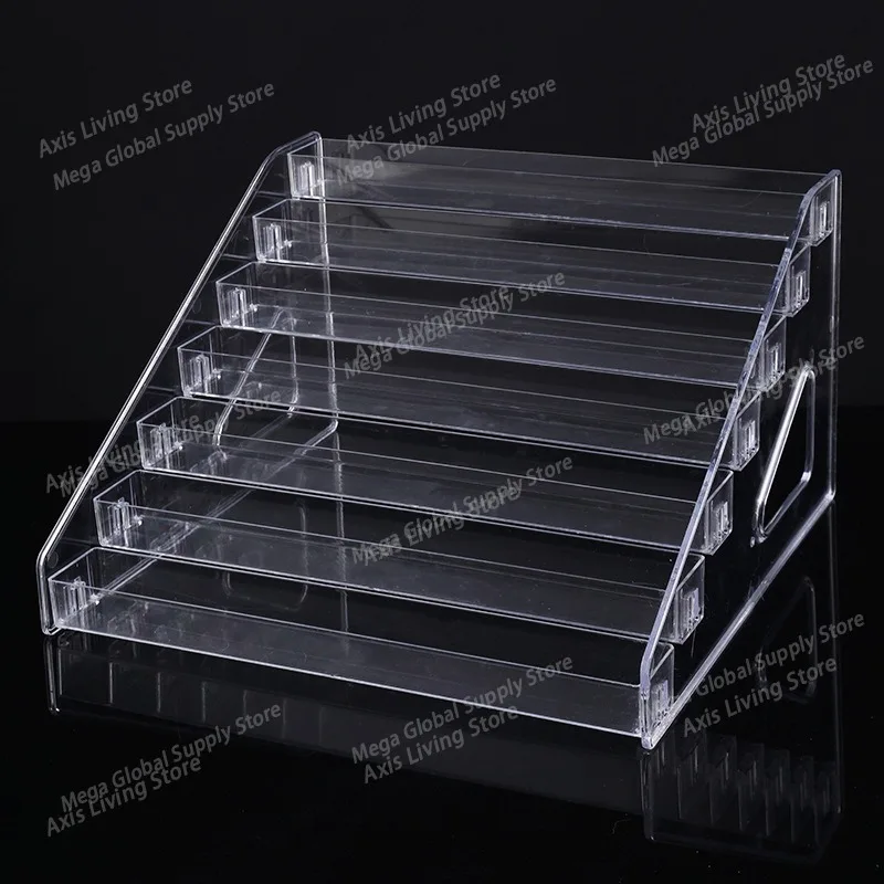 Display Rack Transparent Doll Storage Shelf Plastic Makeup Organizer Racks Desk Photo Card Anime Badge Shelves Table Accessories
Display Rack Transparent Doll Storage Shelf Plastic Makeup Organizer Racks Desk Photo Card Anime Badge Shelves Table Accessories