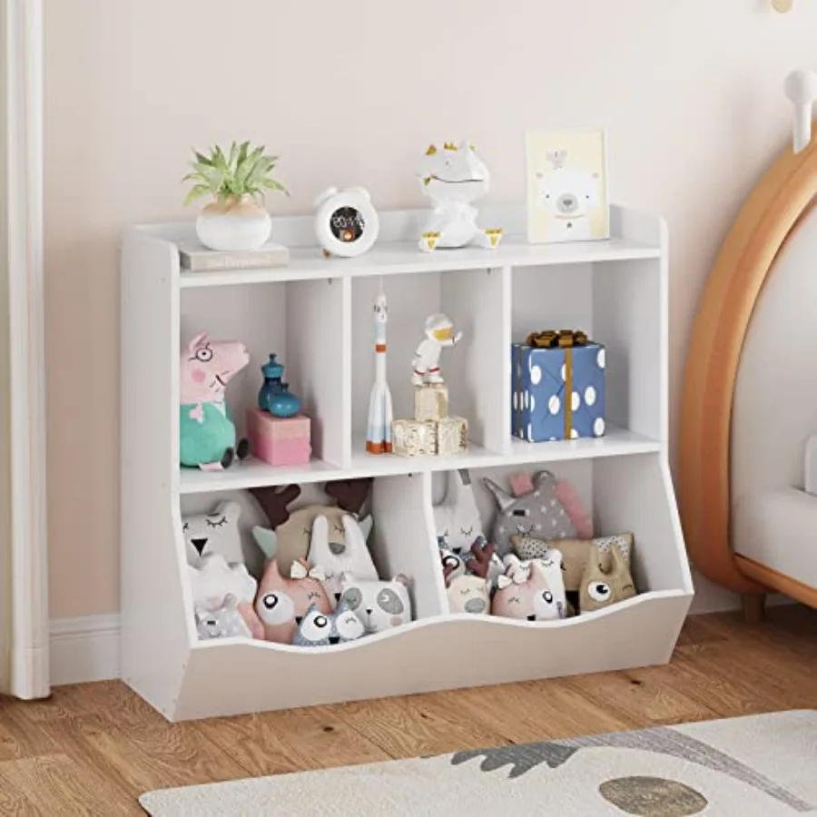 Garvee Toy Storage Organizer, 5-Section Bookshelf Cubby, Storage Cabinet for 's Room, School, Classroom, Playroom, Nursery, Kin
Garvee Toy Storage Organizer, 5-Section Bookshelf Cubby, Storage Cabinet for 's Room, School, Classroom, Playroom, Nursery, Kin