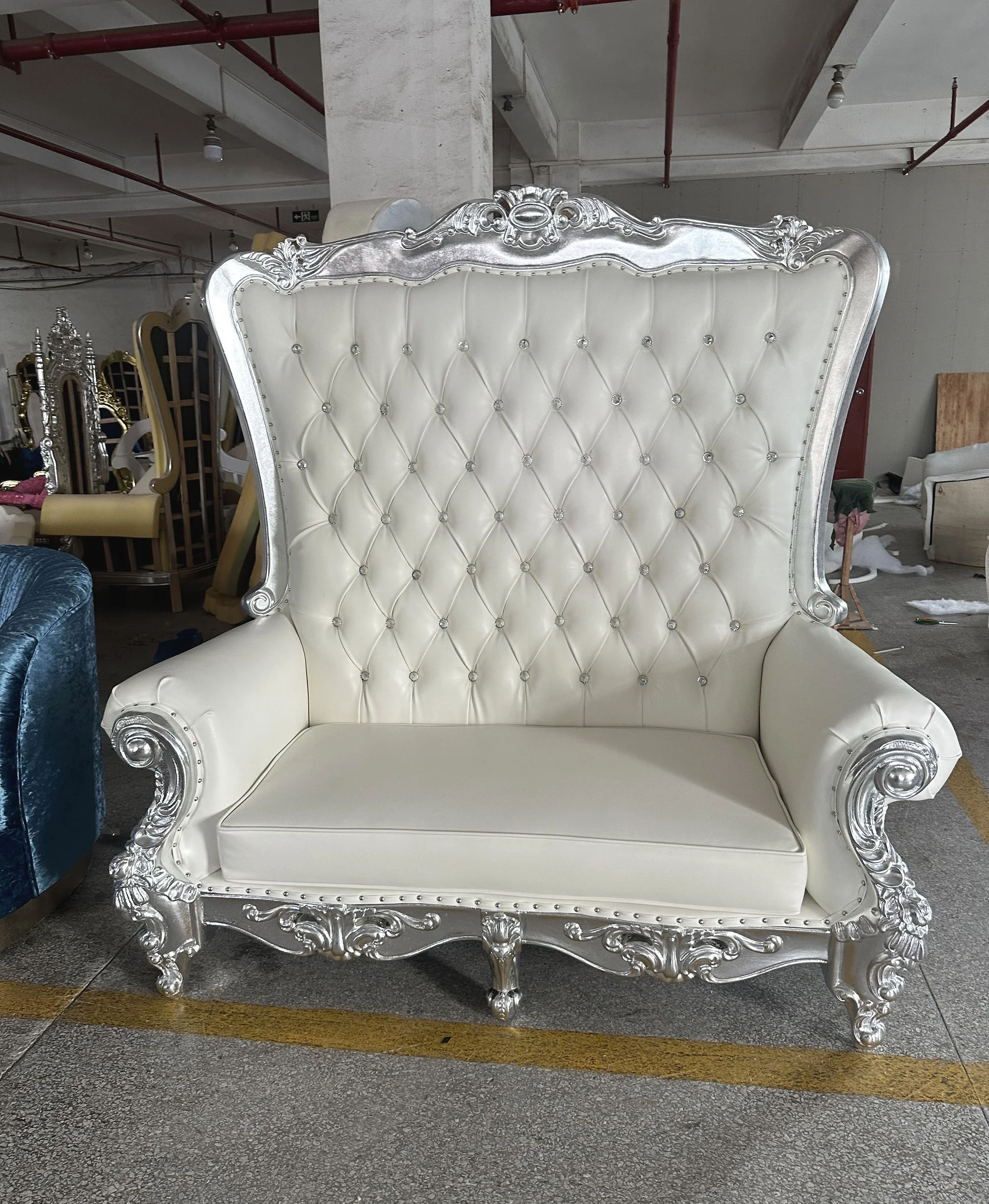 wr-Modern Luxury love Seat Velvet Leather Throne High Back Leisure Waiting Chair for 2 Persons!
wr-Modern Luxury love Seat Velvet Leather Throne High Back Leisure Waiting Chair for 2 Persons!