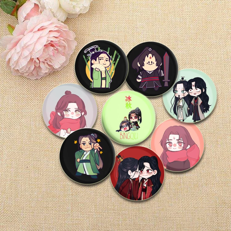 Scum Villain Self Saving System Anime Brooches Shi Zun Shen Qingqiu Luo Binghe Cartoon Badge Backpack Accessories Gift Pins
Scum Villain Self Saving System Anime Brooches Shi Zun Shen Qingqiu Luo Binghe Cartoon Badge Backpack Accessories Gift Pins