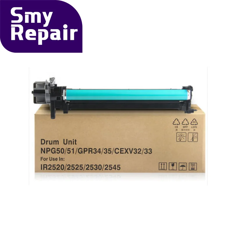 1PCS NPG-51 Compatible Photosensitive drum assembly for Canon IR 2520 2520i 2525i 2530i 2535i 2545i Drum Unit Copier Parts
1PCS NPG-51 Compatible Photosensitive drum assembly for Canon IR 2520 2520i 2525i 2530i 2535i 2545i Drum Unit Copier Parts