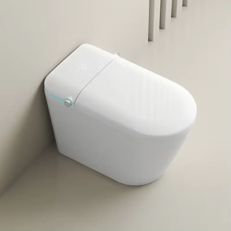 HANMEI One Button Flush Smart Intelligent Toilet Smart Bidet Wc Shower Toilet
HANMEI One Button Flush Smart Intelligent Toilet Smart Bidet Wc Shower Toilet