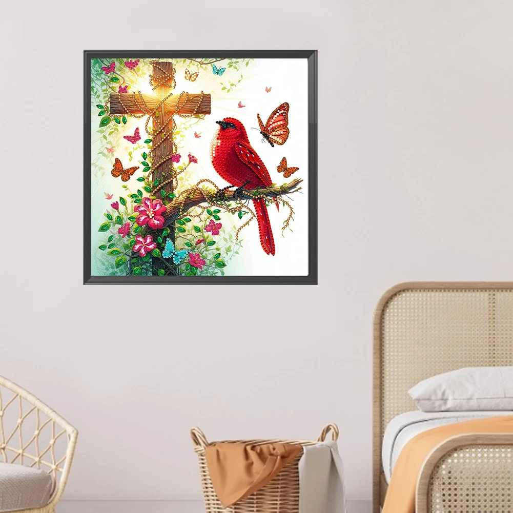 5D DIY Partial Special Shaped Drill Diamond Painting Kit Cardinale Cross 30x30cm
5D DIY Partial Special Shaped Drill Diamond Painting Kit Cardinale Cross 30x30cm