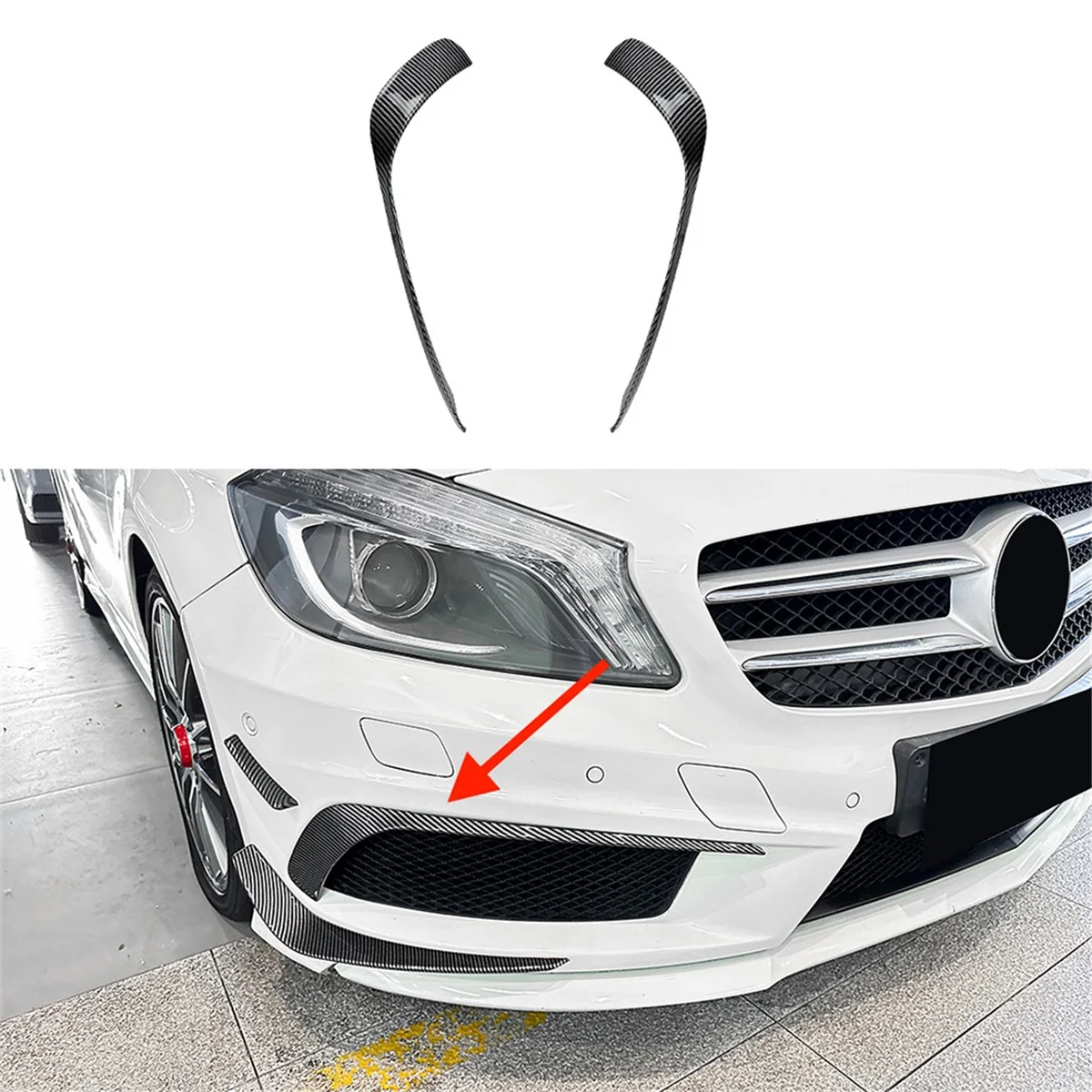 Highly Recommended.Front Bumper Lip Splitter Spoiler Fog Lamp Side Spoiler Cover Trim A
Highly Recommended.Front Bumper Lip Splitter Spoiler Fog Lamp Side Spoiler Cover Trim A