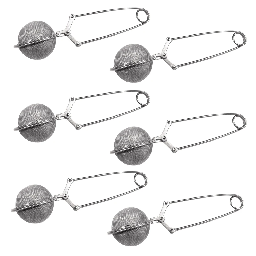 6pcs Tea Infuser Stainless Steel Fine Mesh Filter Strainer for Loose Leaf Tea Oolong Green Black Herbal Kitchen Bar Accessories
6pcs Tea Infuser Stainless Steel Fine Mesh Filter Strainer for Loose Leaf Tea Oolong Green Black Herbal Kitchen Bar Accessories