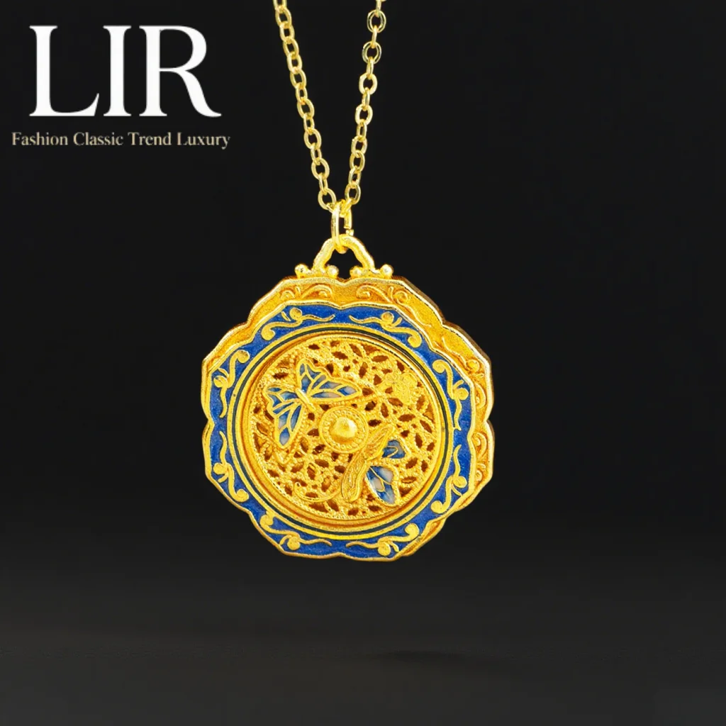 Модное женское ожерелье LIR: не выцветает, не деформируется, новейшее покрытие, вращающаяся бабочка-селон, удача и снятие стресса
Модное женское ожерелье LIR: не выцветает, не деформируется, новейшее покрытие, вращающаяся бабочка-селон, удача и снятие стресса