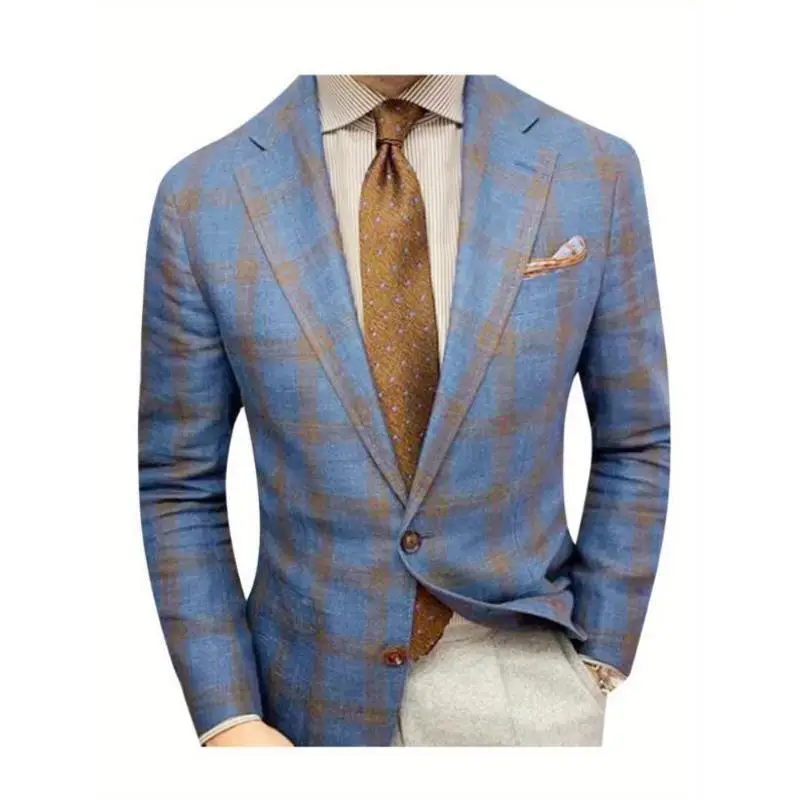 Ele Casual Men's Suit Sli Men's Outerwear Double Slit Wide Fit Thiened Spring Youth Faion Single Button Pure Color
Ele Casual Men's Suit Sli Men's Outerwear Double Slit Wide Fit Thiened Spring Youth Faion Single Button Pure Color