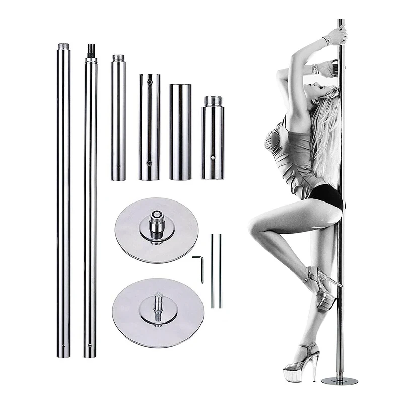 45mm Pole Dance Stripper Dance Pole Kit Removable Lower Base Quick Easy Install Height Adjustable Spinning Pole
45mm Pole Dance Stripper Dance Pole Kit Removable Lower Base Quick Easy Install Height Adjustable Spinning Pole