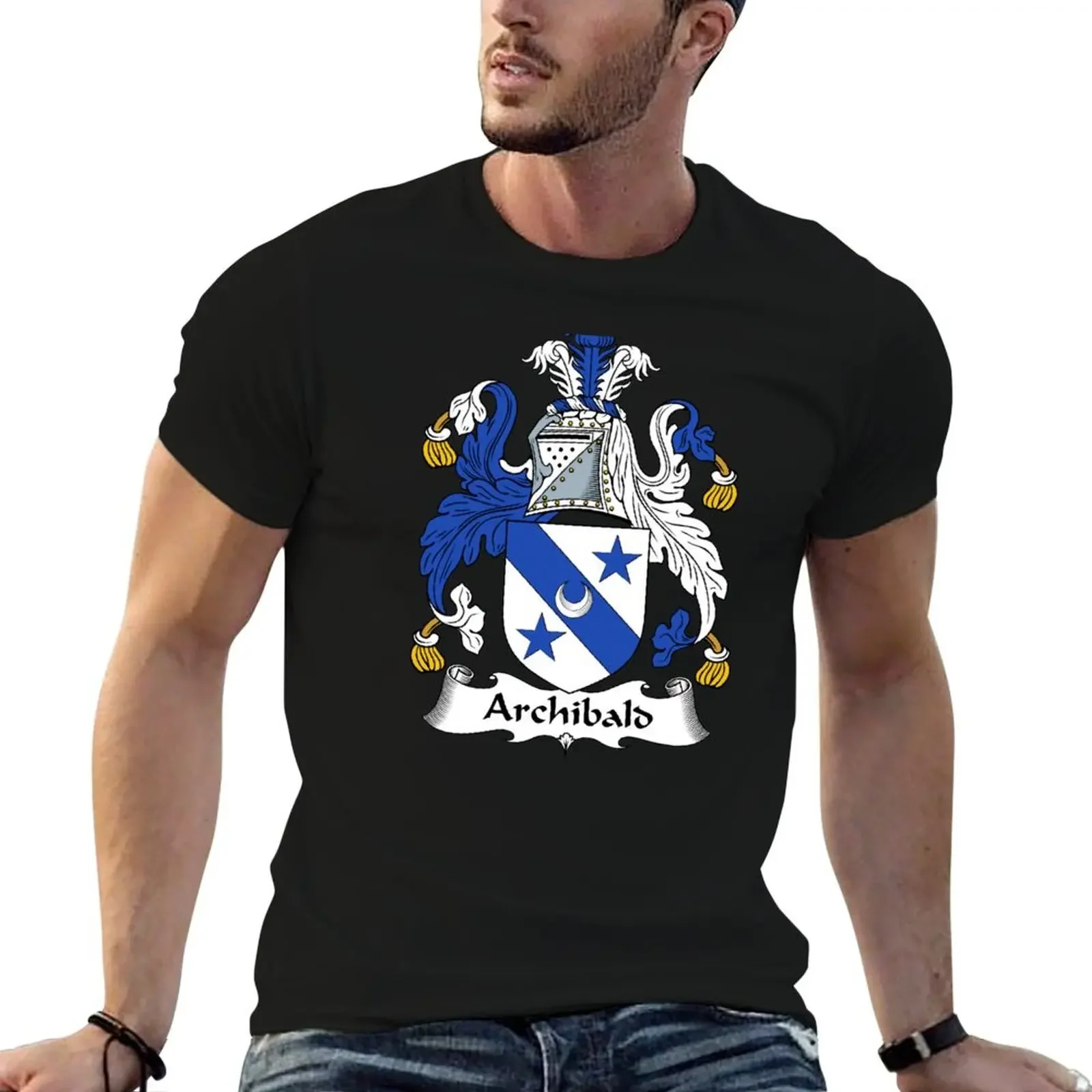 Archibald Coat of Arms / Archibald Family Crest T-Shirt anime figures Aesthetic clothing tshirts for men
Archibald Coat of Arms / Archibald Family Crest T-Shirt anime figures Aesthetic clothing tshirts for men