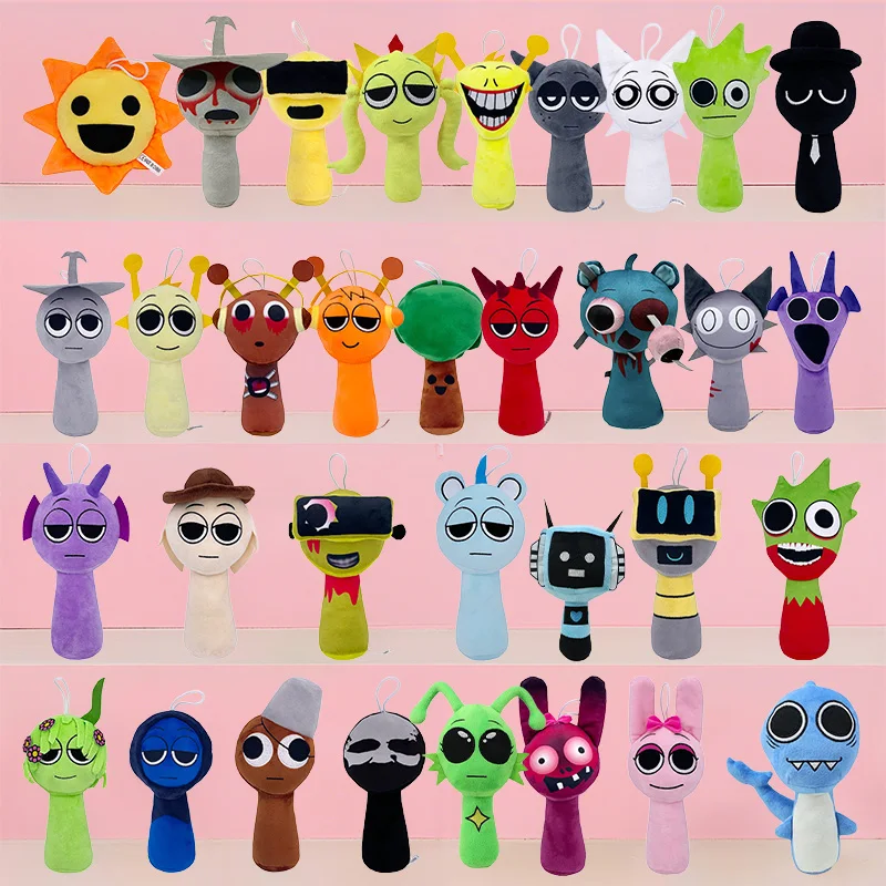 Плюшевые куклы Sprunki, игрушки Mr Fun, компьютерные Sprunki, плюшевые игрушки, игры ужасов, мультяшная подушка, мягкий орнамент, рождественские подарки
Плюшевые куклы Sprunki, игрушки Mr Fun, компьютерные Sprunki, плюшевые игрушки, игры ужасов, мультяшная подушка, мягкий орнамент, рождественские подарки