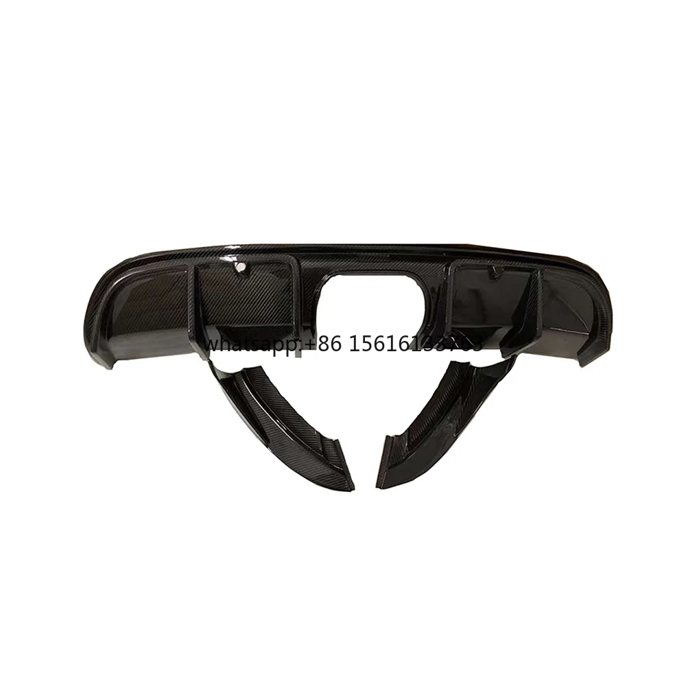 High Quality Dry Carbon Fiber Rear Bumper Lip Diffuser Universal Spoiler for Porsche 718 Cayman Boxster Body Kit Car Accessories
High Quality Dry Carbon Fiber Rear Bumper Lip Diffuser Universal Spoiler for Porsche 718 Cayman Boxster Body Kit Car Accessories