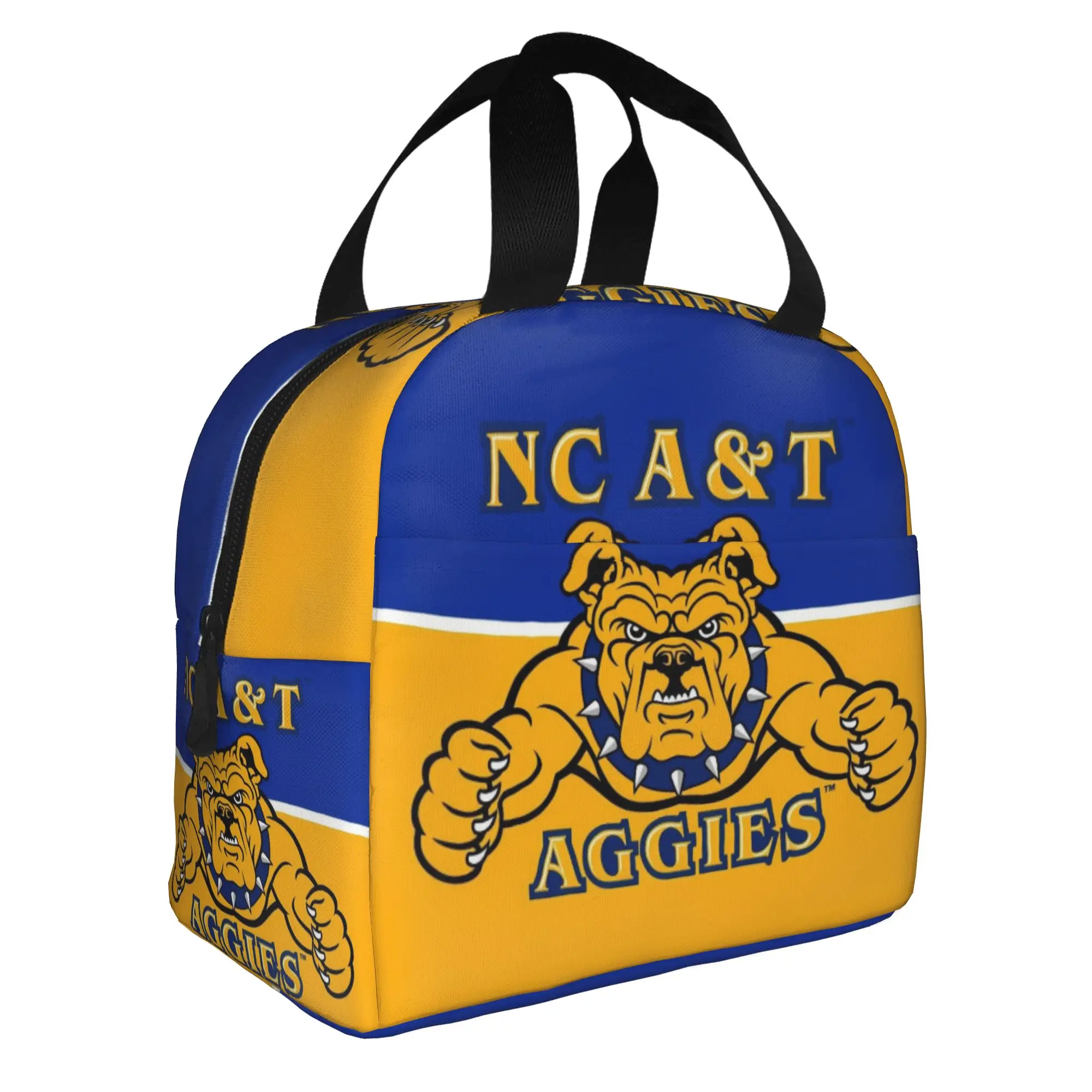 NC A&T HBCU Fraternity Aggies Bulldog Resuable Lunch Boxes Women Waterproof Cooler Thermal Food Insulated Lunch Bag School
NC A&T HBCU Fraternity Aggies Bulldog Resuable Lunch Boxes Women Waterproof Cooler Thermal Food Insulated Lunch Bag School