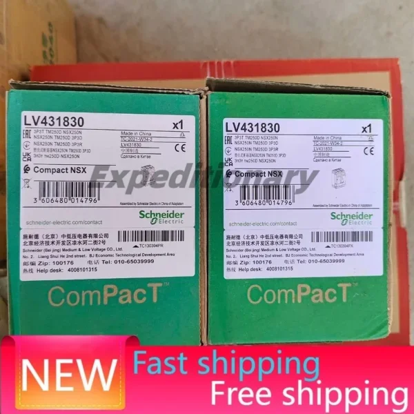 2026 Lv431830 Compact Circuit Breaker Nsx250n Tm250d, 250a, 3p,3d Brand New Original Spot Plc
2026 Lv431830 Compact Circuit Breaker Nsx250n Tm250d, 250a, 3p,3d Brand New Original Spot Plc