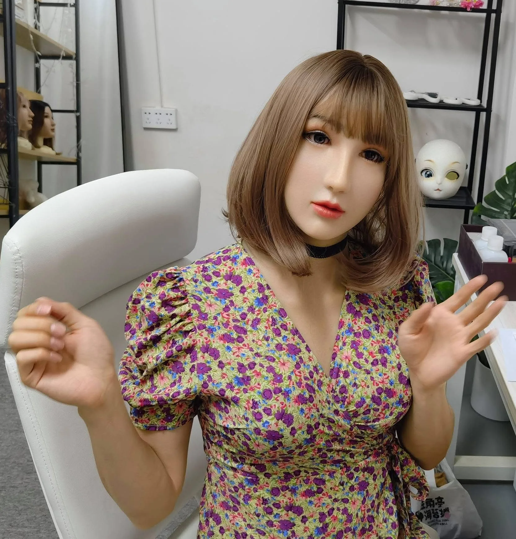(M20 LILLY)'Dreammask' DMS Crossdressing Half Full Head Silicone Cosplay Kigurumi Male To Female Mask Transgender Shemale
(M20 LILLY)'Dreammask' DMS Crossdressing Half Full Head Silicone Cosplay Kigurumi Male To Female Mask Transgender Shemale